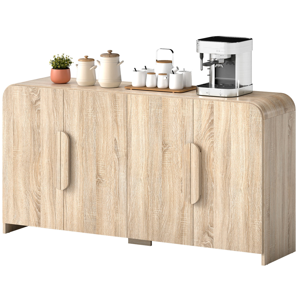 Buffet de cuisine moderne avec portes à fermeture douce