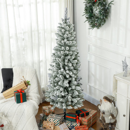 Arbre de Noël crayon floqué