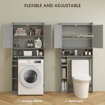 Meuble de rangement au-dessus des toilettes moderne