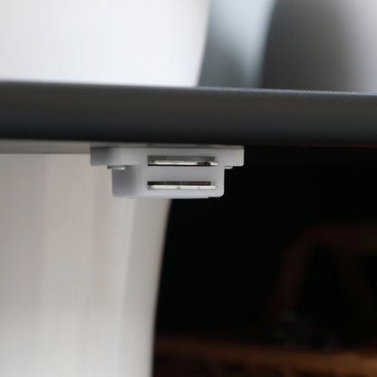 Meuble-lavabo sous évier avec 2 portes et tablette
