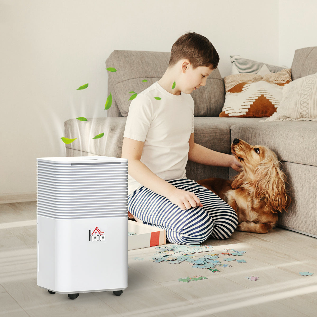 Déshumidificateur portatif 3 modes minuterie 24h