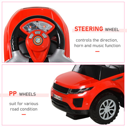 Voiture porteur pousseur 3 en 1 pour tout-petits