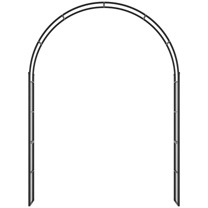 Arche de jardin en acier pour plantes grimpantes