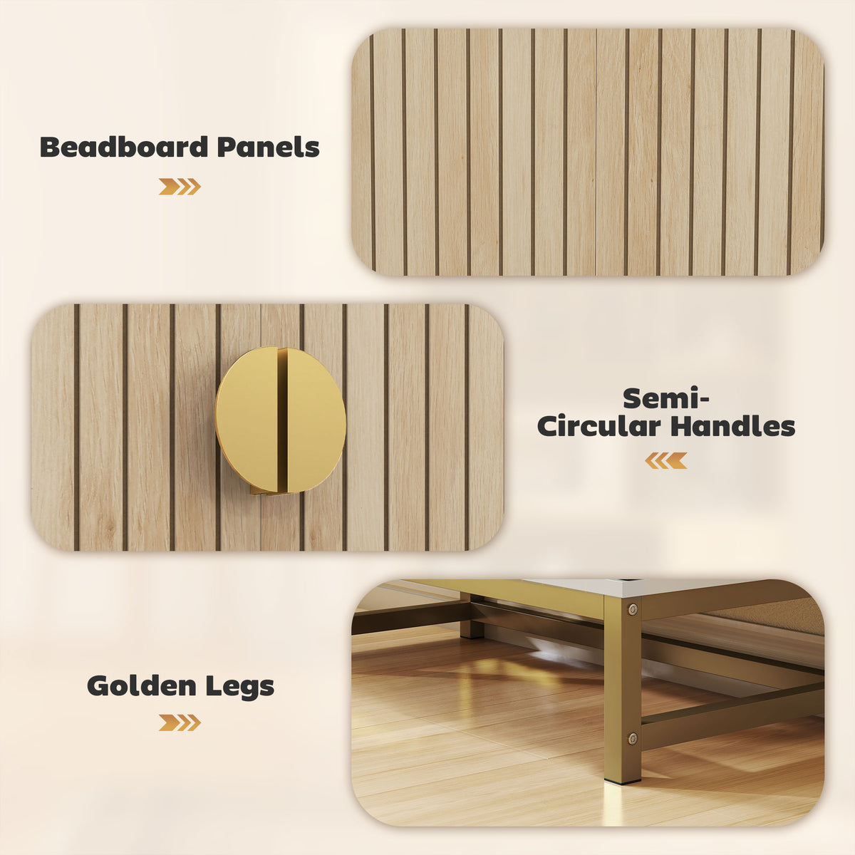 Armoire de cuisine autoportante 5 tablettes ajustables