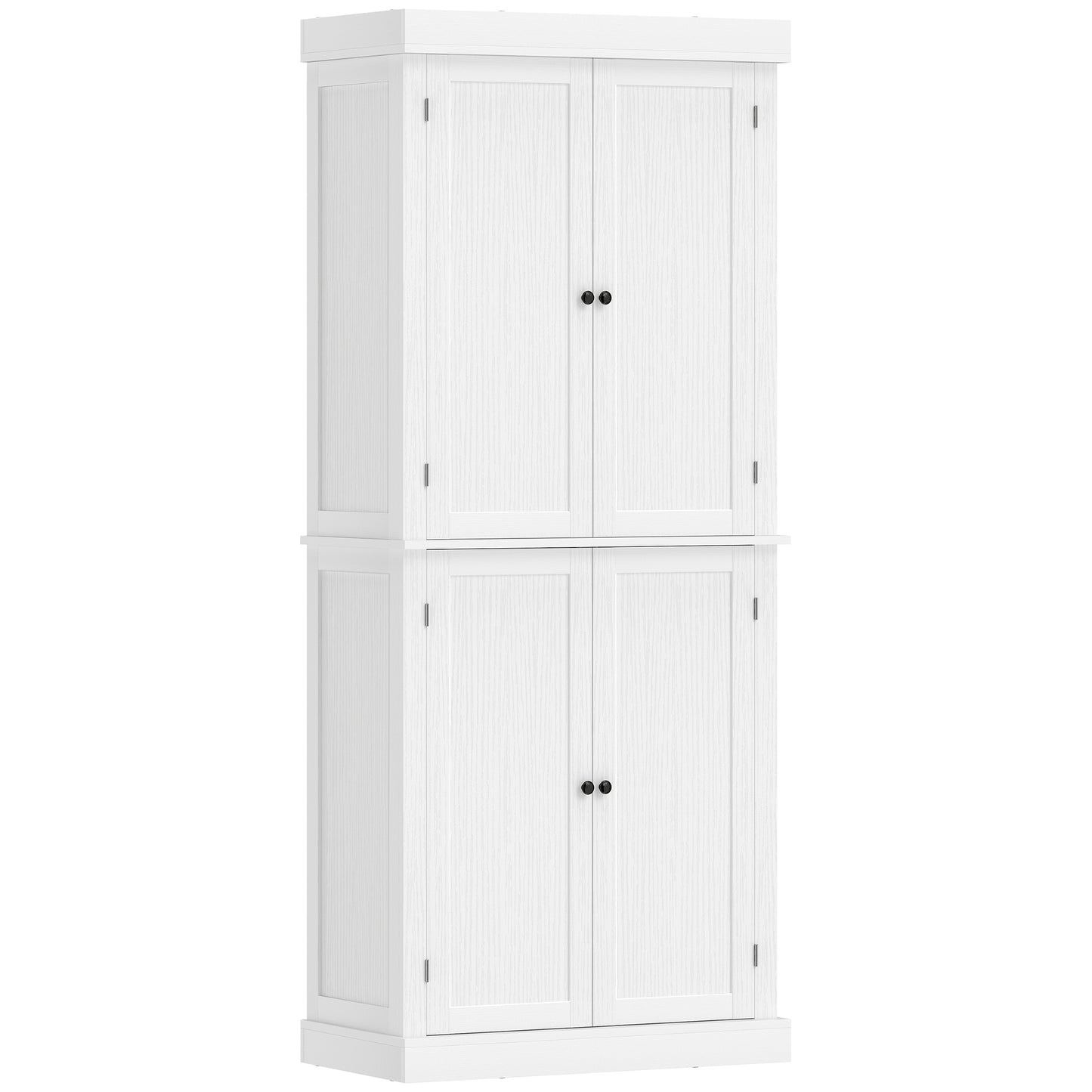 Garde-manger cuisine 184cm 4 portes 6 tablettes
