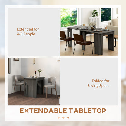 Table à manger extensible 60-180 cm pour 6-8 personnes