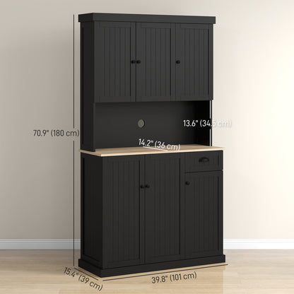 Buffet de cuisine avec huche et rangement