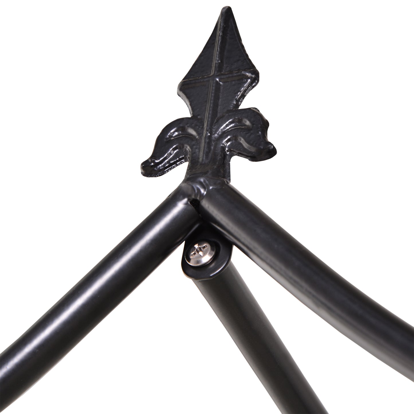 Arche de jardin décorative 244 cm acier treillis