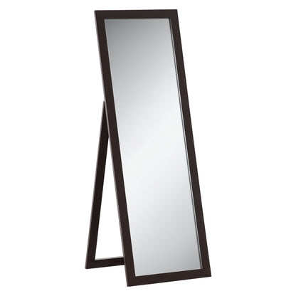 Miroir pleine longueur rectangulaire 147 x 51 cm avec cadre