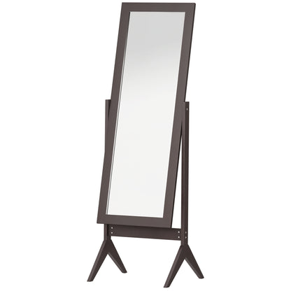 Miroir sur pied pleine longueur inclinable