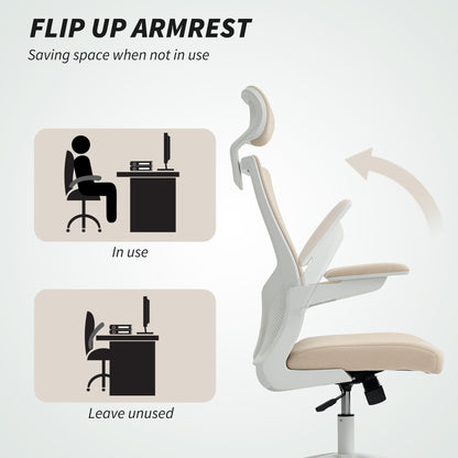 Chaise de bureau ergonomique avec support lombaire réglable