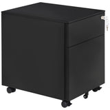 Classeur de bureau mobile en acier verrouillable