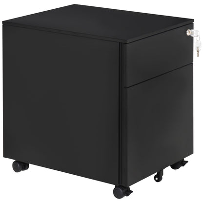 Classeur de bureau mobile en acier verrouillable