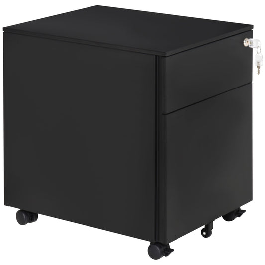 Classeur de bureau mobile en acier verrouillable