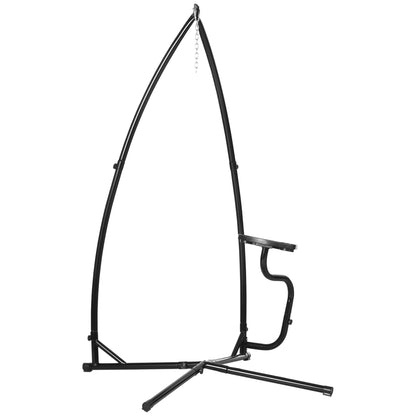 Support en C pour chaise hamac avec tablette