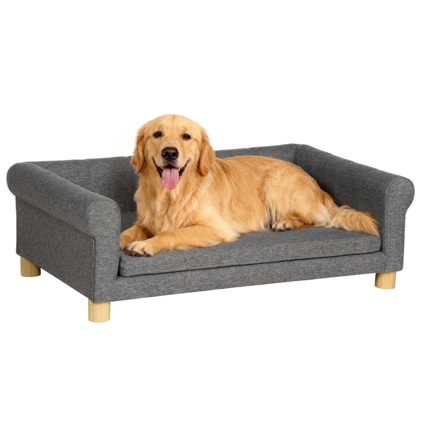 Sofa pour animaux moderne avec coussin amovible