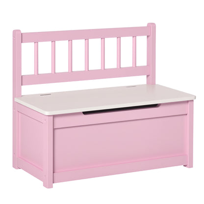 Coffre à jouets avec banc de rangement