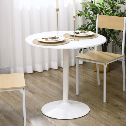 Table de cuisine ronde pour 2 personnes