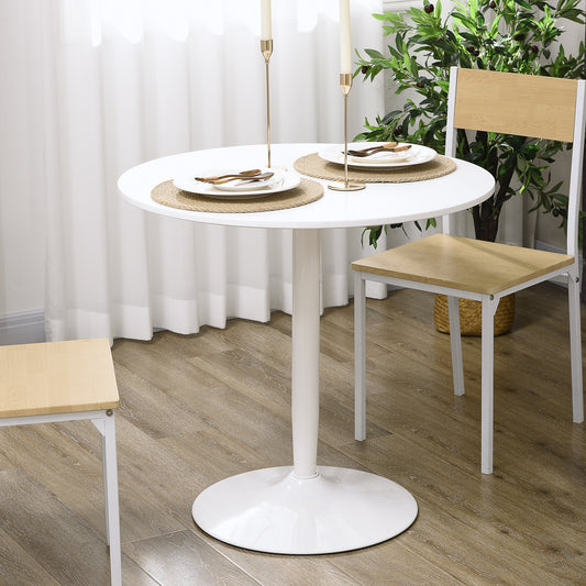 Table de cuisine ronde pour 2 personnes