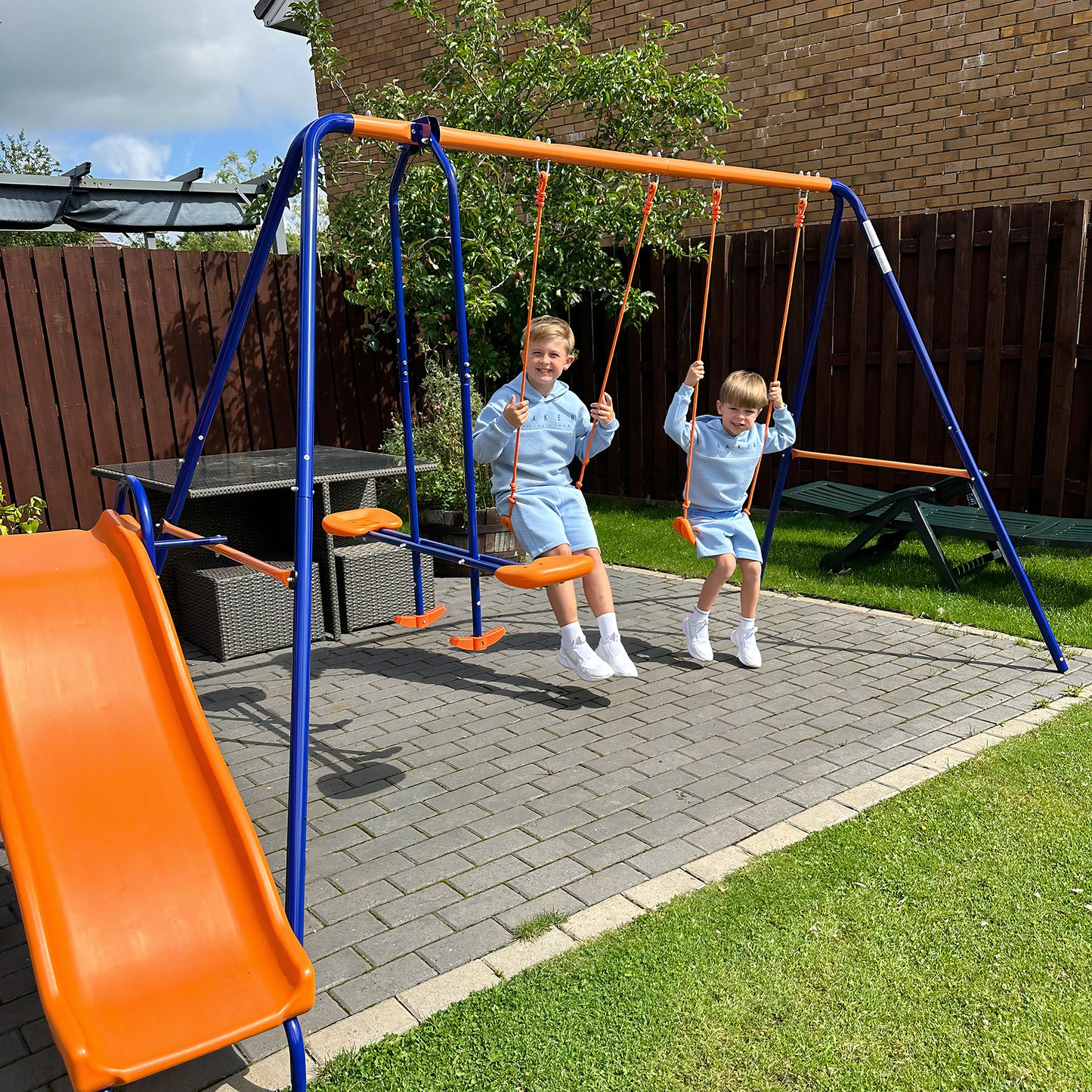 Ensemble de jeux extérieur 4-en-1 pour enfants