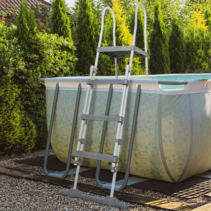 Échelle de piscine hors-terre 122 cm hauteur