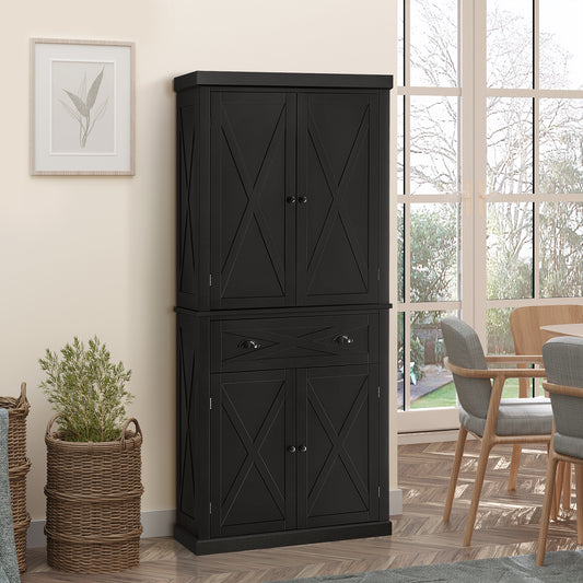 Armoire de cuisine autoportante avec rangement