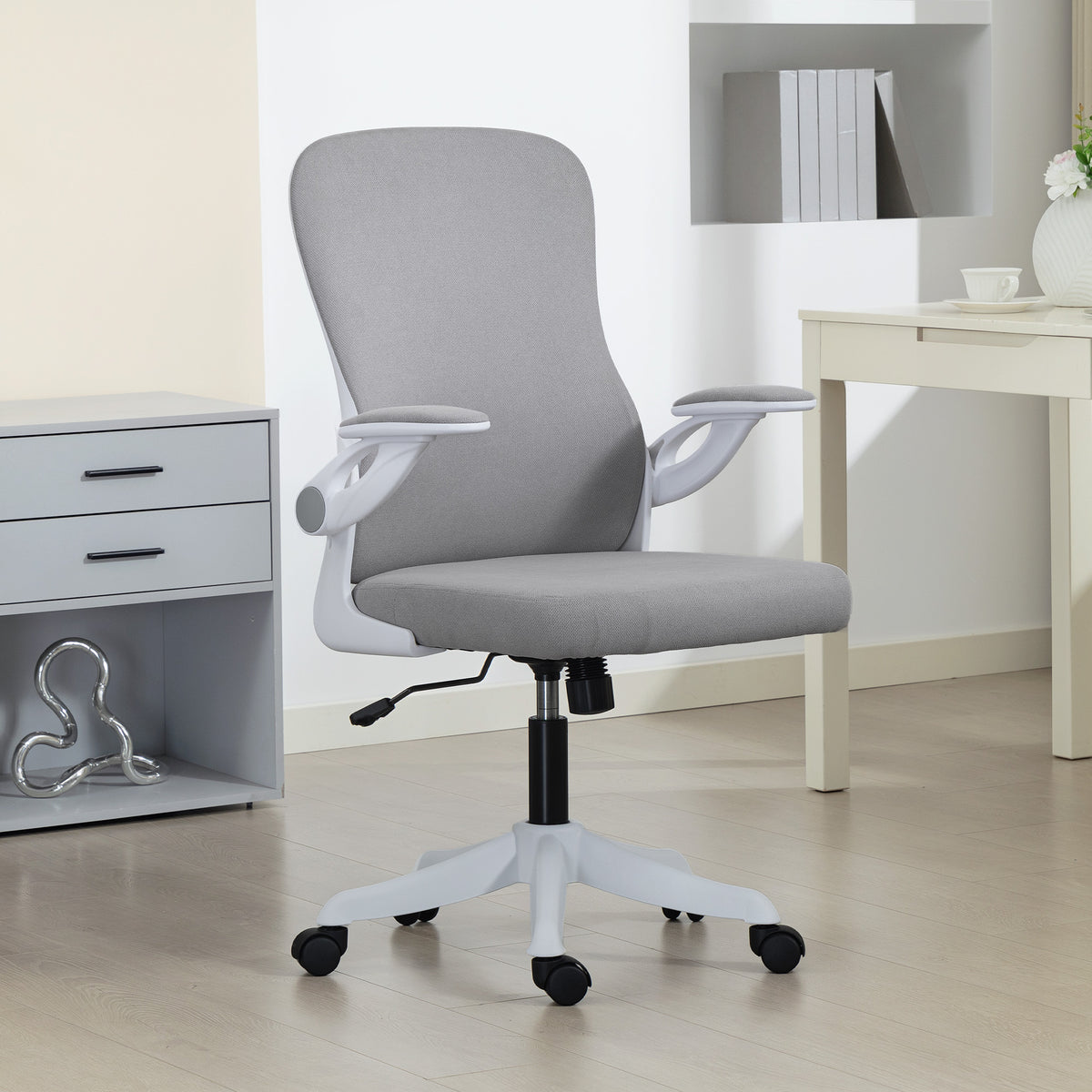 Chaise de bureau ergonomique pivotante avec soutien lombaire