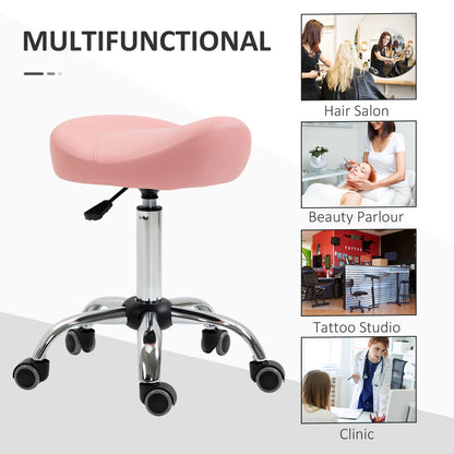 Tabouret selle ergonomique ajustable à roulettes