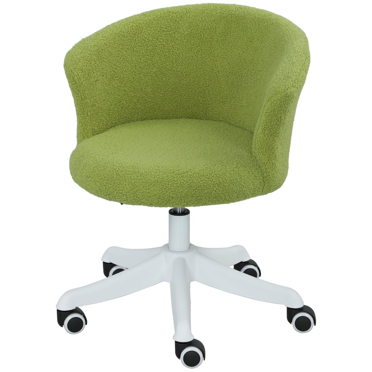 Chaise bureau sans bras hauteur réglable roulettes pivotantes