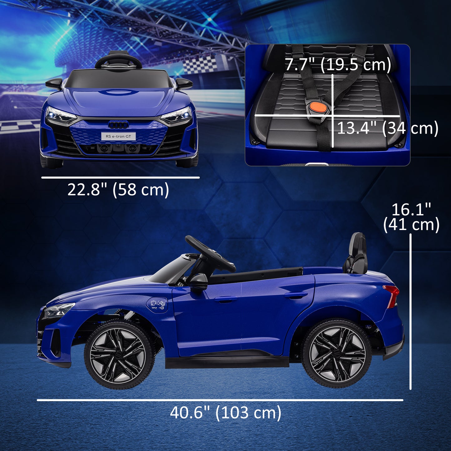 Voiture électrique enfant Audi RS e-tron GT 12V