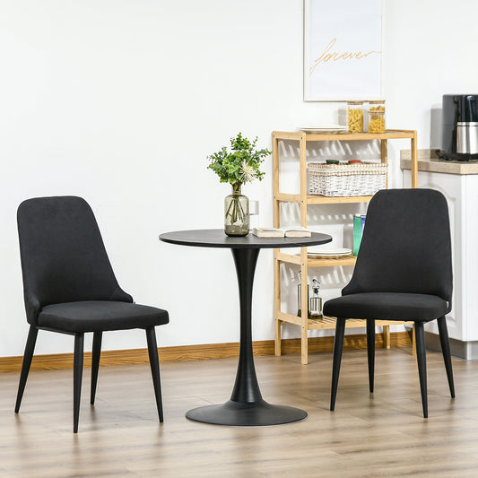 Ensemble de 2 chaises de salle à manger modernes