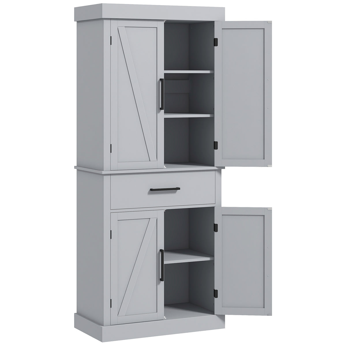 Armoire de cuisine style fermette