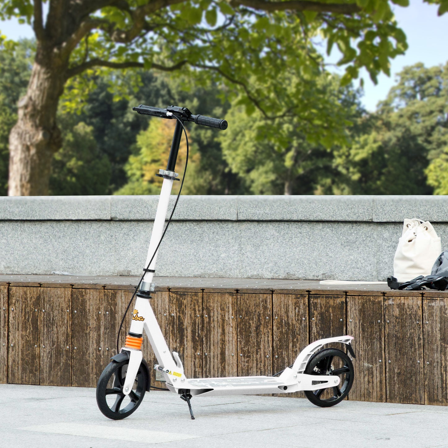 Trottinette pliable enfants 4 hauteurs réglables double frein