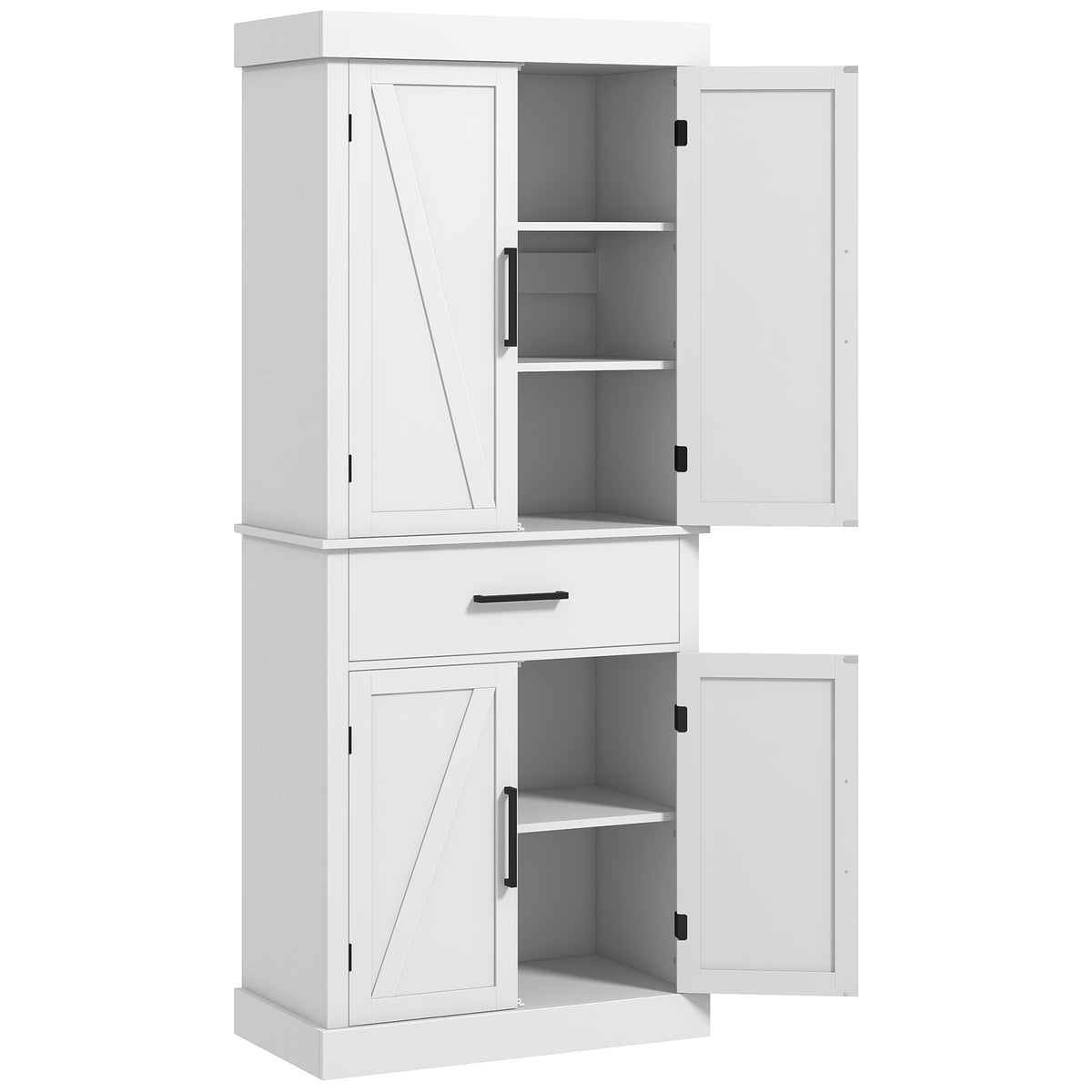 Armoire de cuisine style fermette