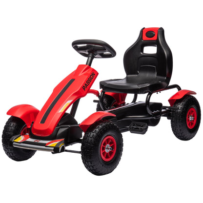 Kart à pédales pour enfants avec freins