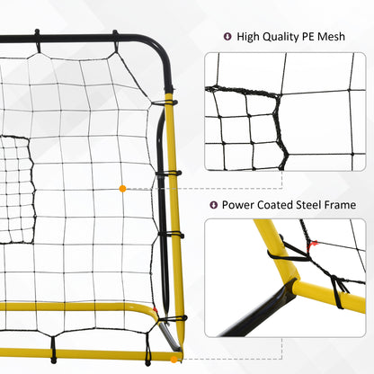 Filet rebondisseur de soccer 5 angles réglables