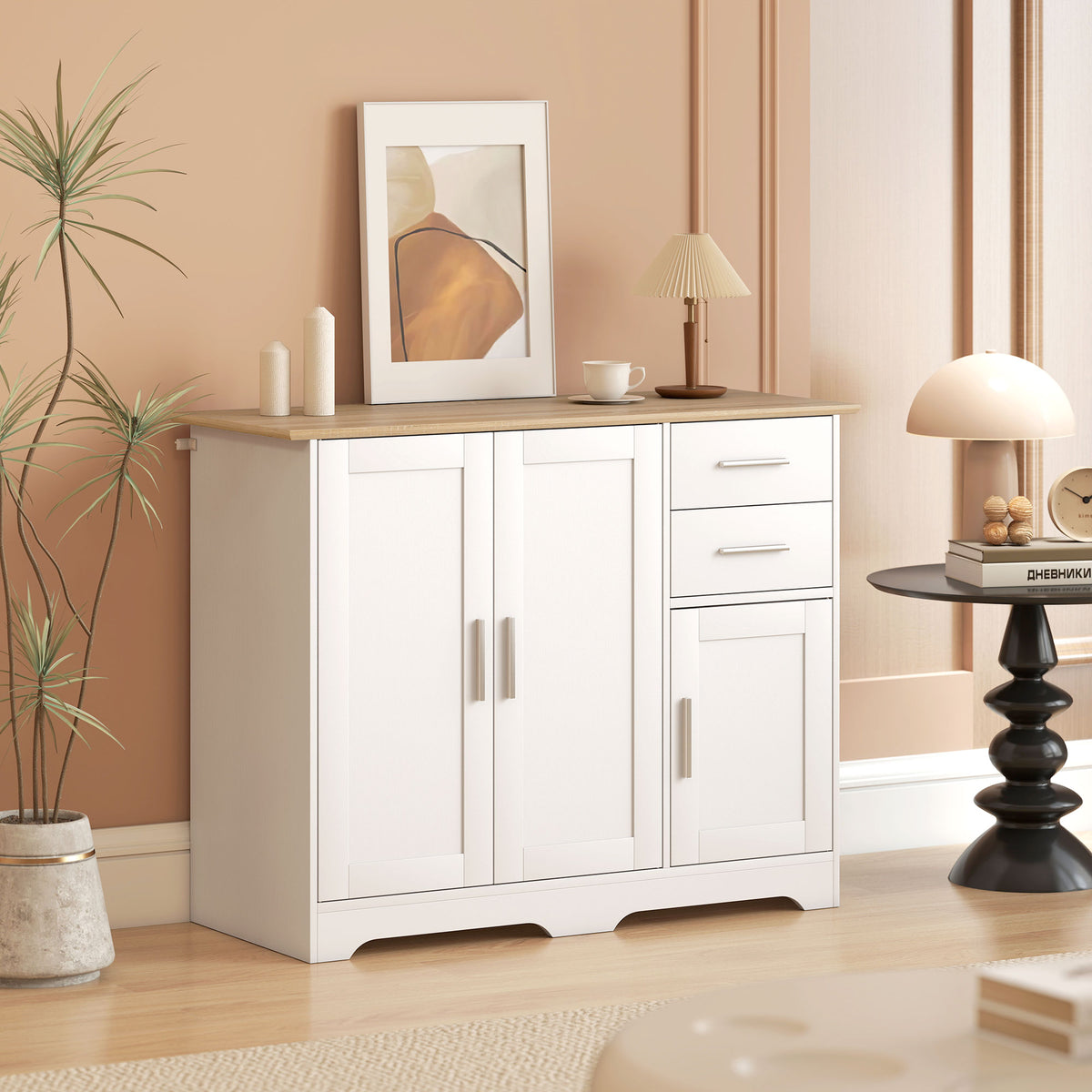 Buffet de cuisine moderne avec tiroirs