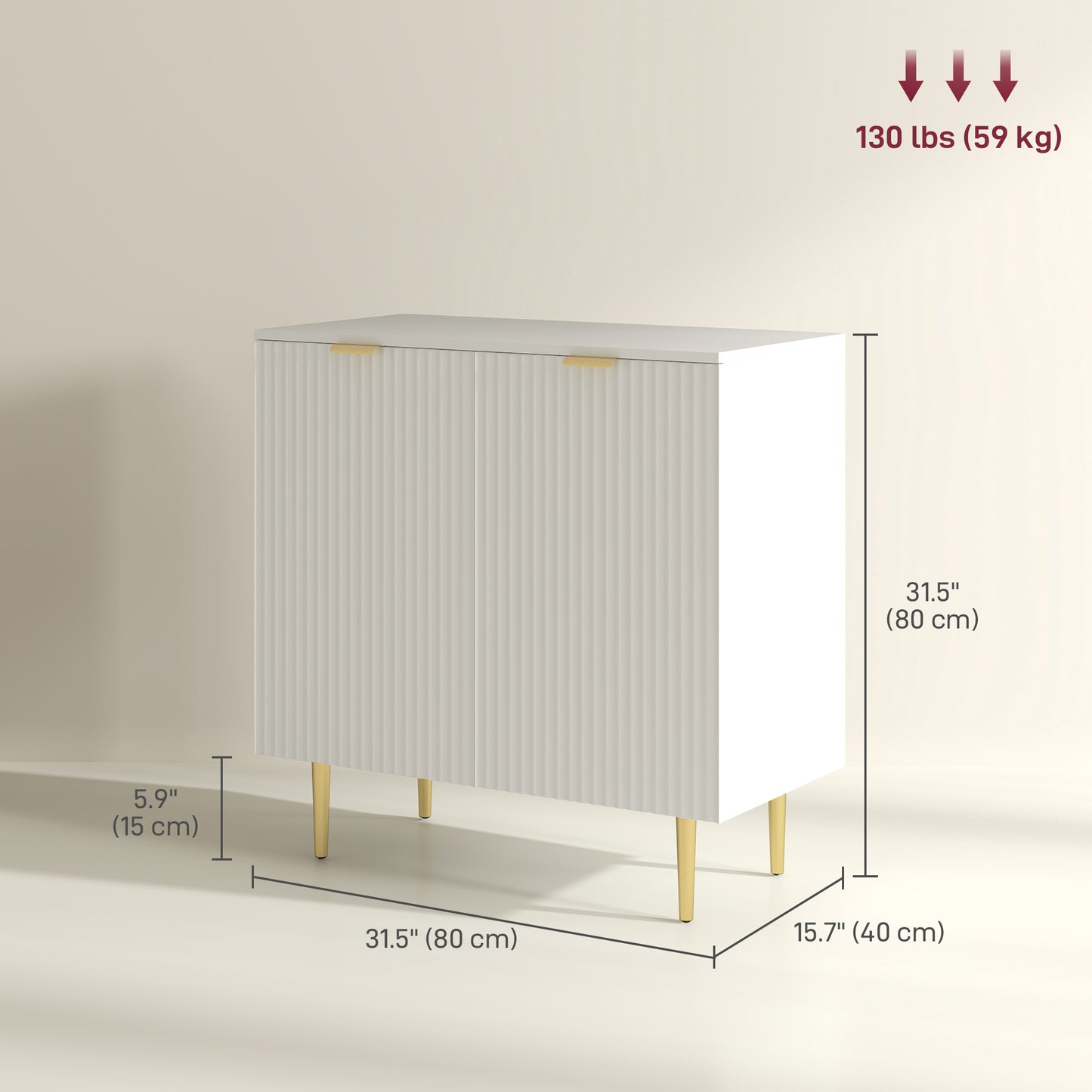 Armoire de rangement cuisine tablettes ajustables pieds métal