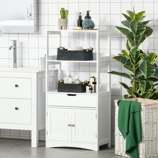 Meuble de salle de bain autoportant avec tiroir