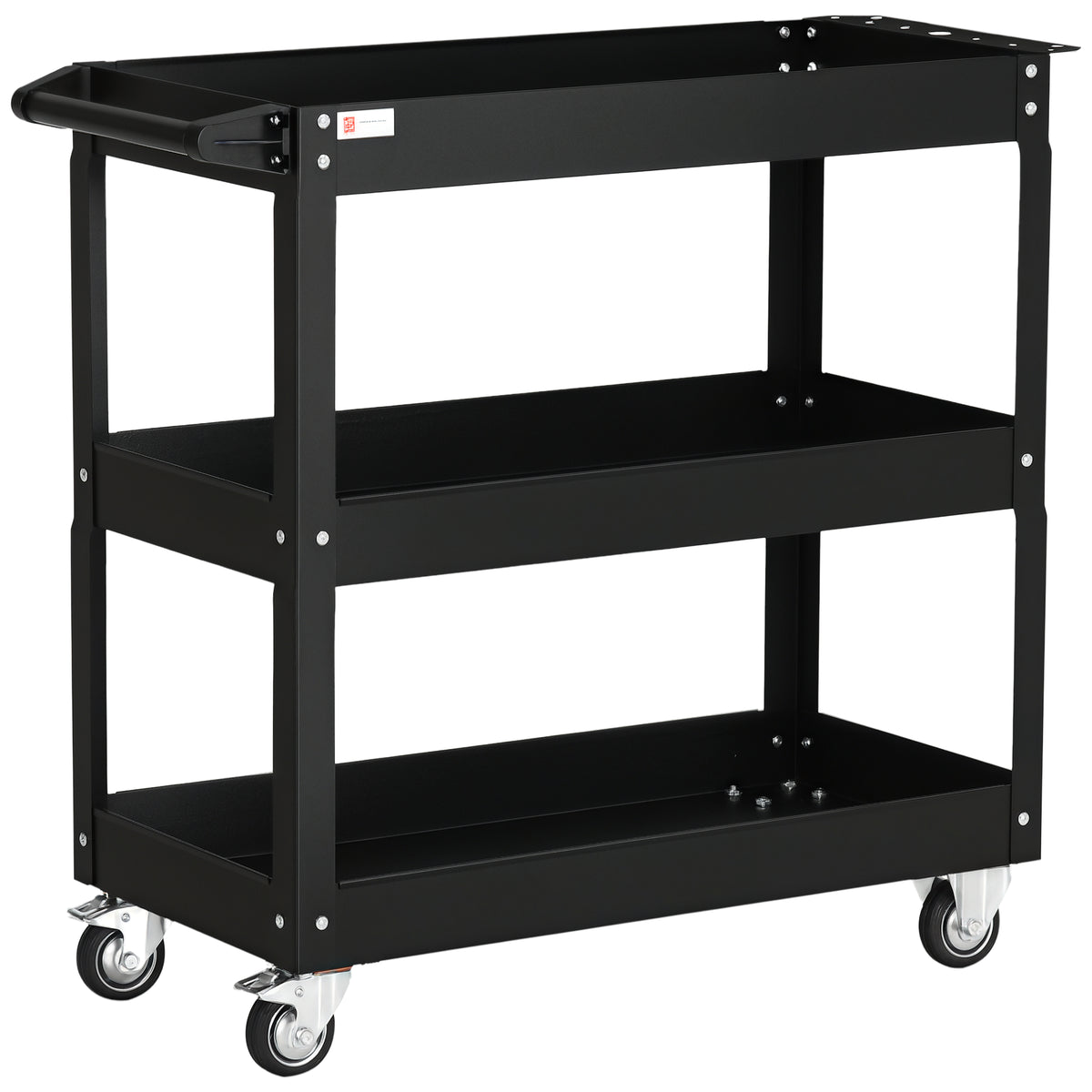Chariot d'outils roulant 3 étages capacité 330 lb