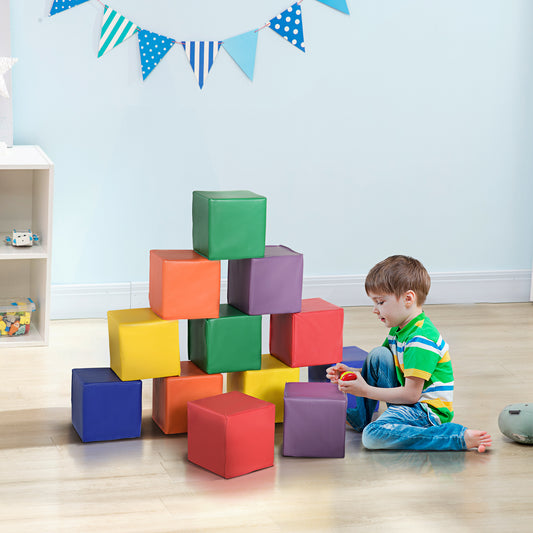 Blocs de jeu en mousse douce 12 pièces