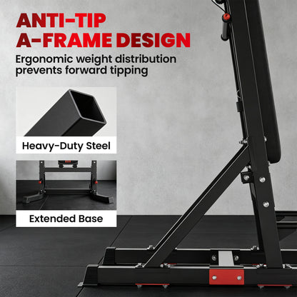 Station de musculation multifonction avec banc de redressement