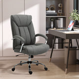 Chaise de bureau ergonomique pivotante dossier haut