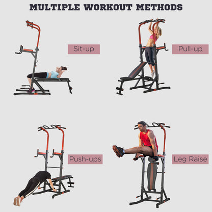 Station de musculation multifonction avec banc de redressement
