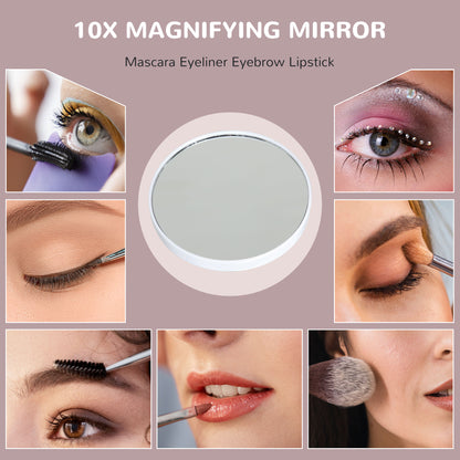 Miroir de maquillage Hollywood DEL 3 modes d'éclairage