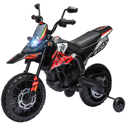 Moto électrique pour enfants 12V avec roulettes