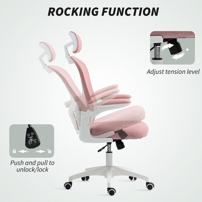 Chaise de bureau ergonomique avec support lombaire 4D