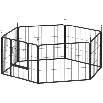 Parc pour chien robuste en acier modulable