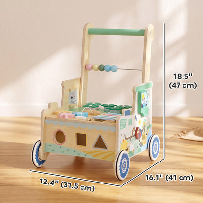 Marchette de bébé en bois style Montessori