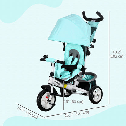 Tricycle évolutif 6 en 1 pour tout-petits 1-5 ans